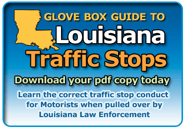 Glove Box Guide to New Orleans traffic & speeding law enforcement stops and road blocks